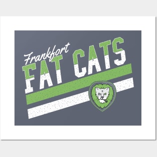 Frankfort Fat Cats Double Stripe Posters and Art